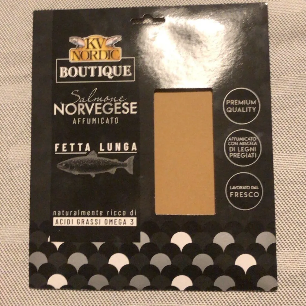 Salmone norvegese affumicato