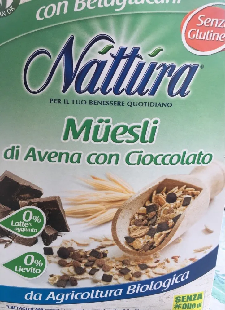 Müesli di Avena con Cioccolato