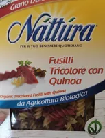 Fusilli tricolore con quinoa