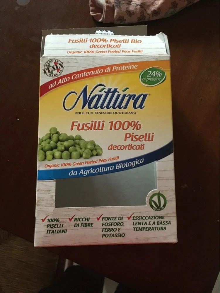 Fusilli 100% piselli