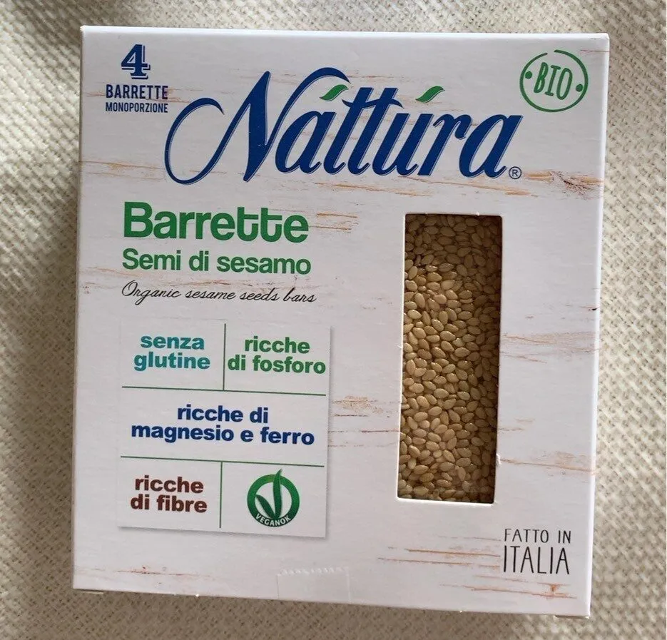 Barrette semi di sesamo