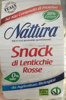 Snack de lentille rouge