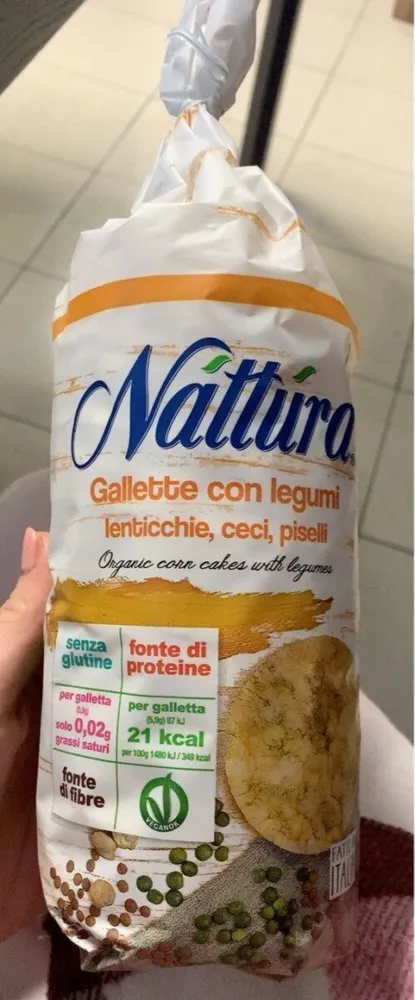 Gallette con legumi