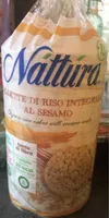 Gallette di riso integrale al sesamo