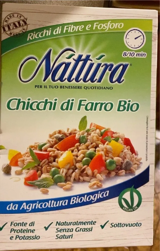Chicchi di farro bio