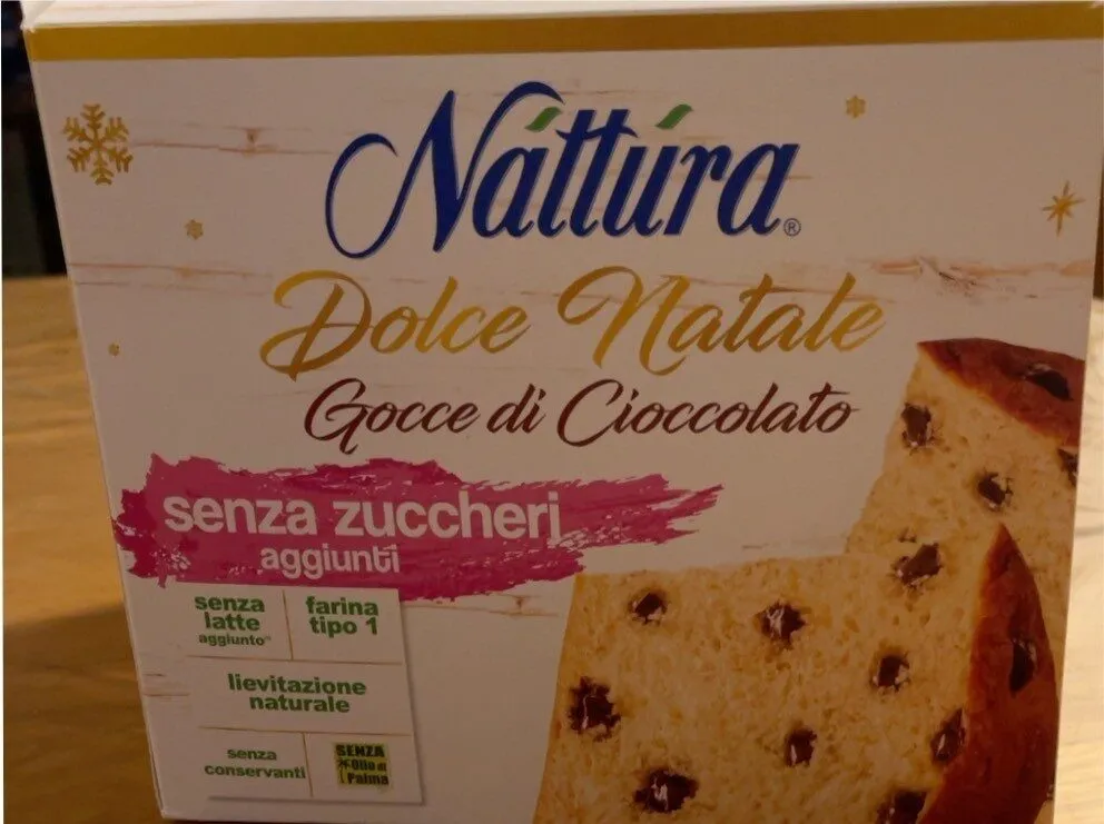 Dolce di Natale con Gocce di Cioccolato