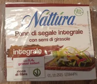 Pane di segale e semi di girasole