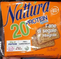 Pane di segale integrale 20% Protein Sport