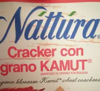 Cracker con grano di kamut