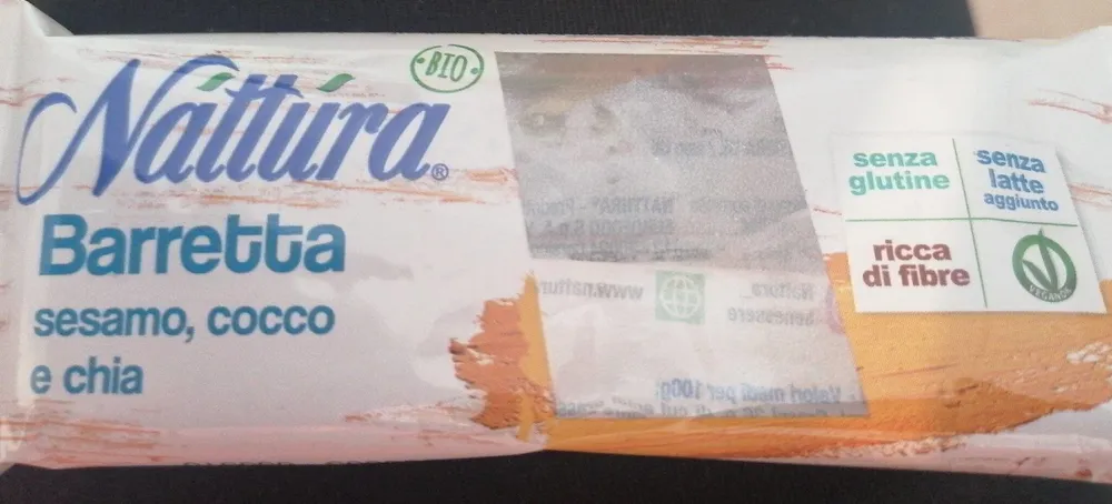Barretta sesamo, cocco e chia