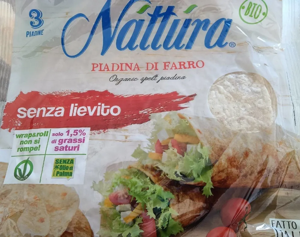 Piadina di farro