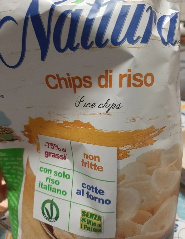chips di riso