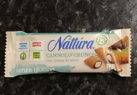 Cannolo Crunch con crema al cocco