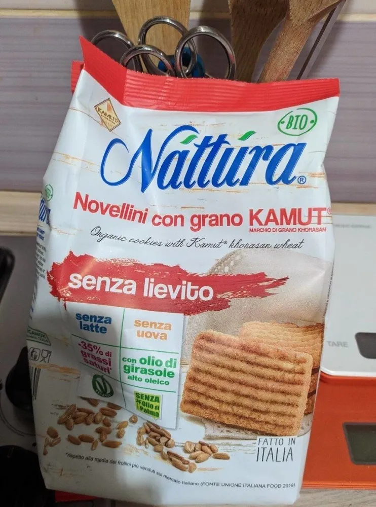 Novelini con grano Kamut