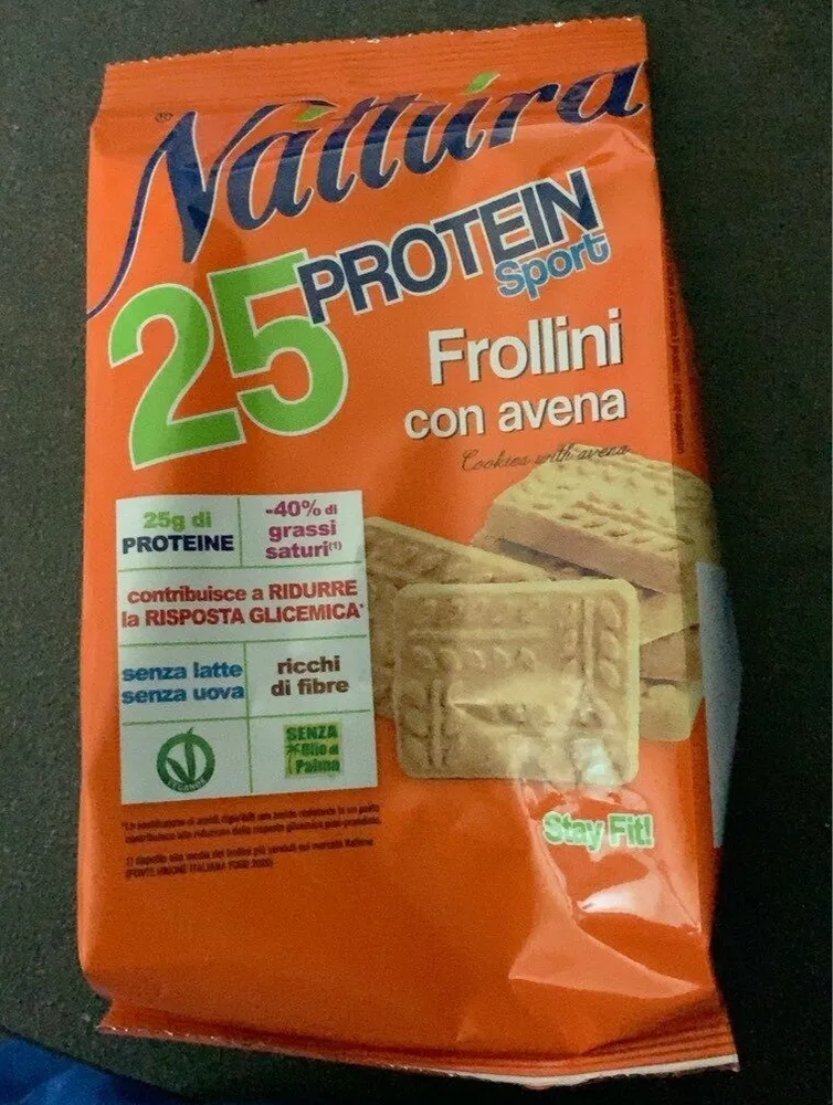 25 protein sport Frollini con avena