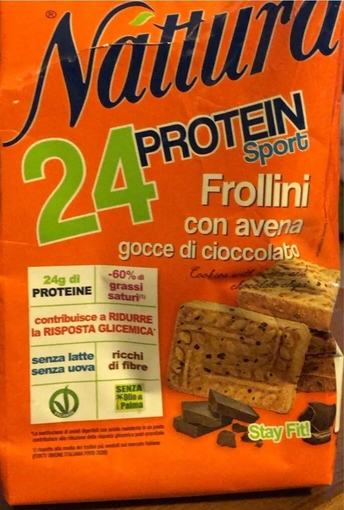 Frollini con avena e gocce di cioccolato