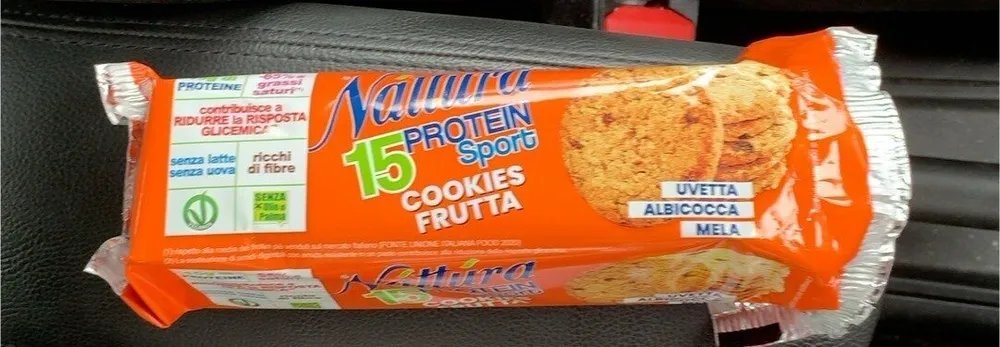 15 protein sport cookies frutta