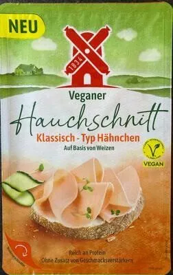 Hauchschnitt Hähnchen