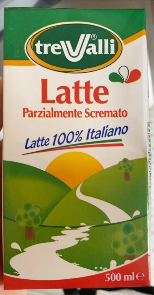 Latte parzialmente scremato