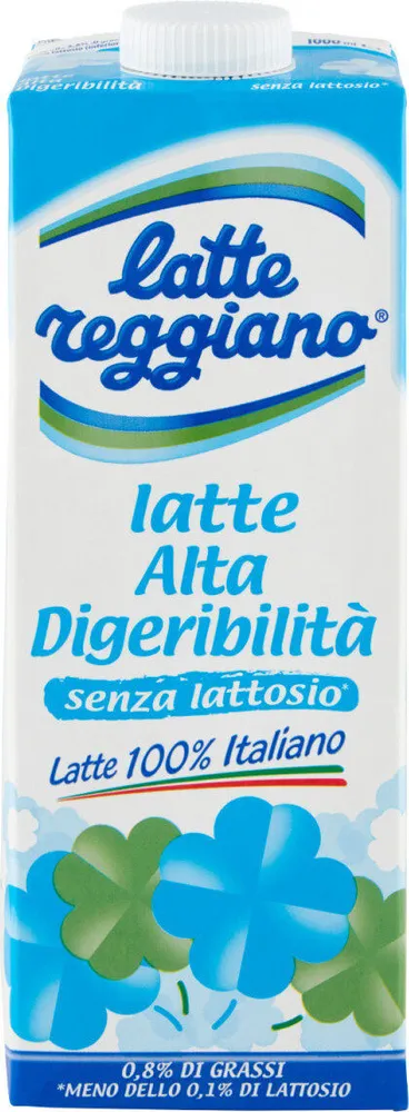 Latte alta digeribilità senza lattosio