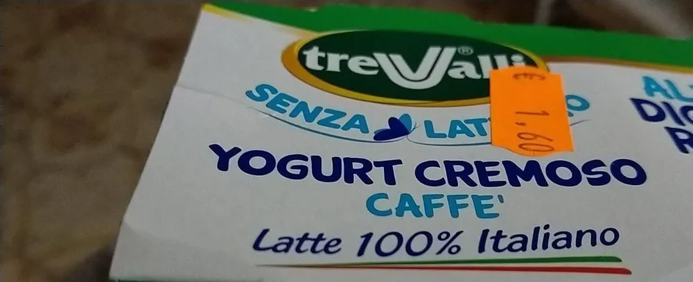 Yogurt cremoso al caffè