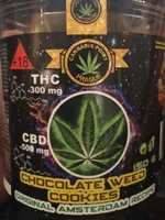 Chocolaté weed cookies