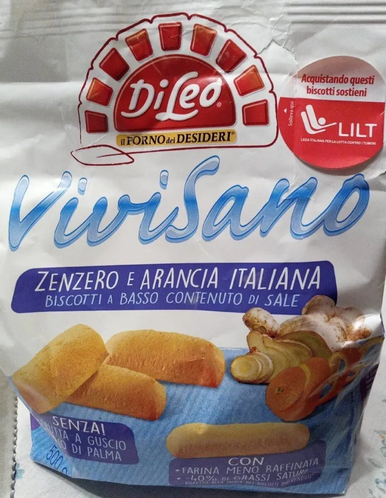 Visano zenzero e arancia italiana