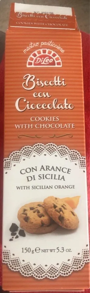 biscotti con cioccolato