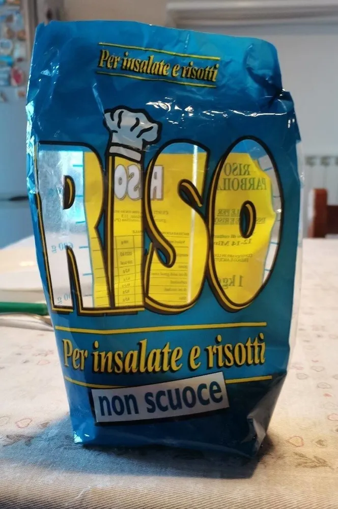 Riso parboiled per insalate e risotti