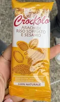 arachidi riso soffiato e sesamo