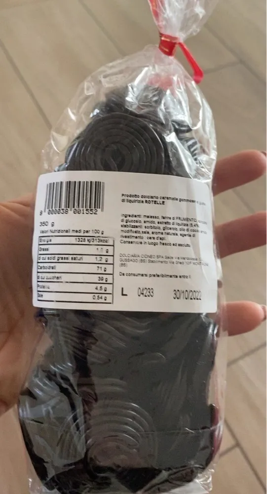 Rotelle liquirizia