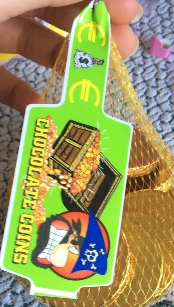Monete di cioccolato