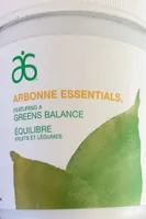 Arbonne essentials greens balance