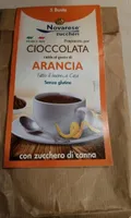 Preparato per cioccolata calda al gusto di arancia