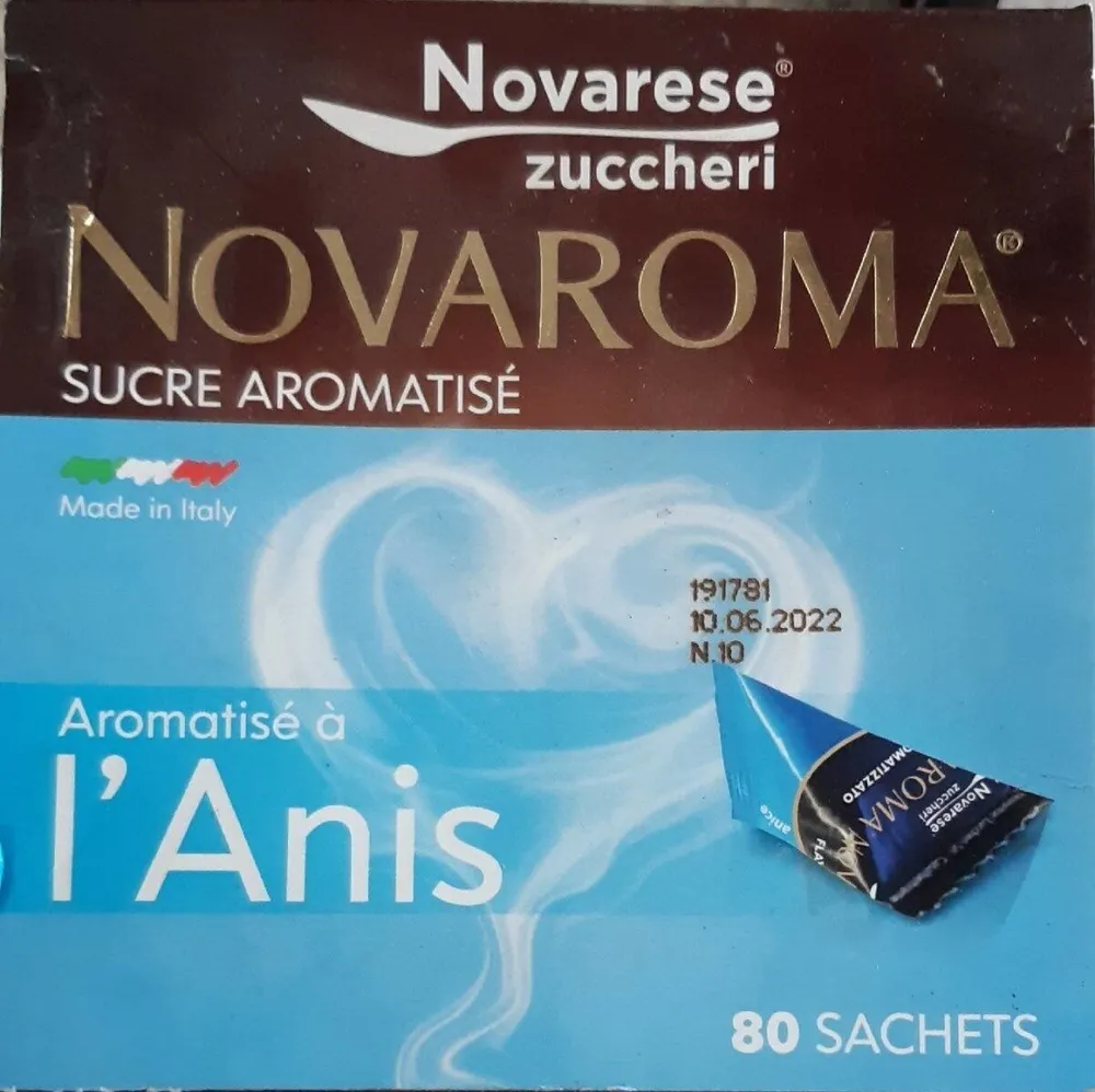 Zucchero aromatizzato all'anice