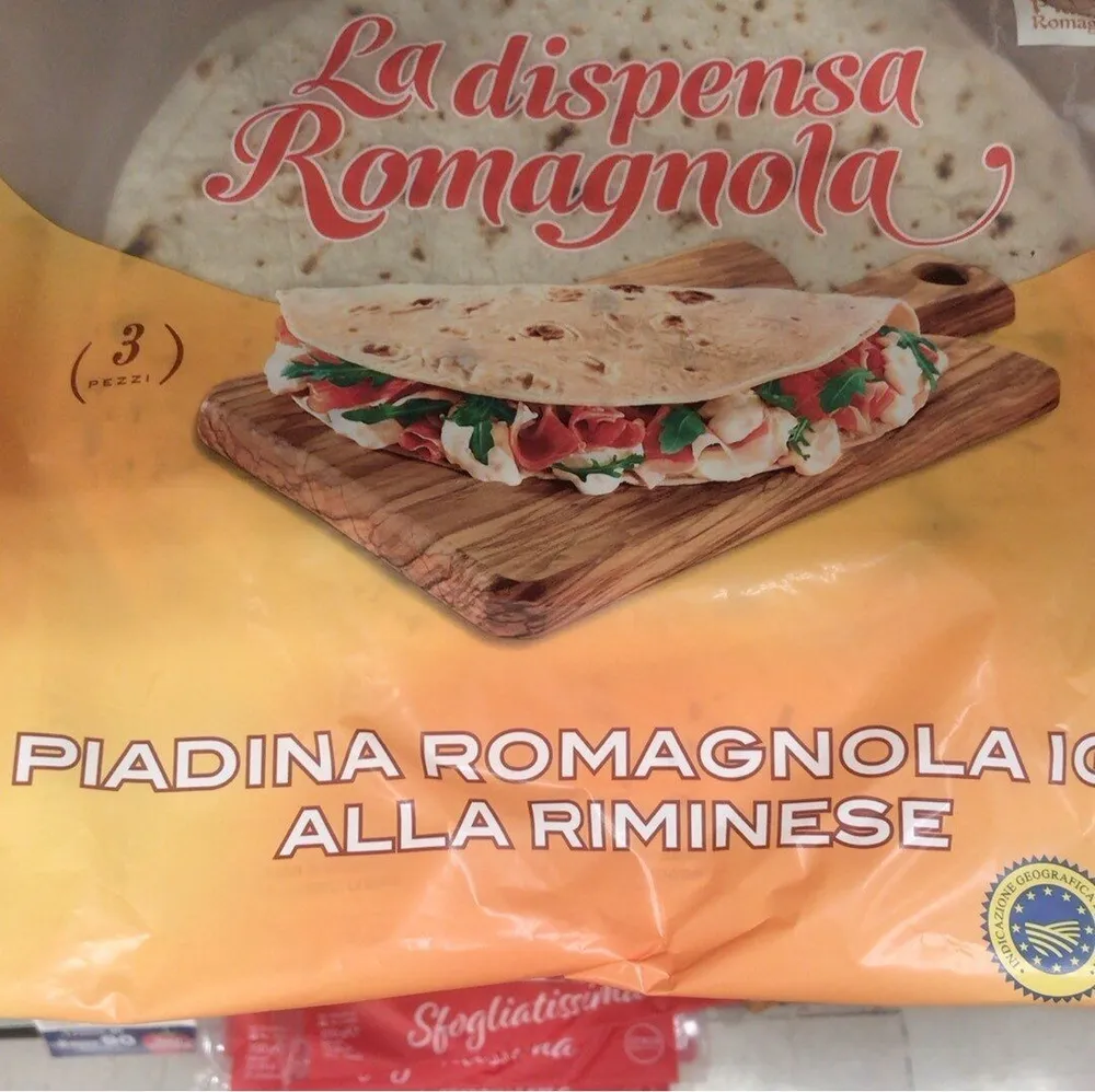 Piadina Romagnola IGP alla riminese