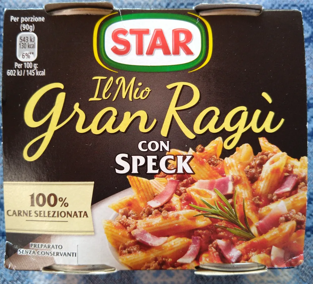 il mio gran ragù con speck