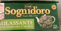 sognidoro rilassante con passiflora e melissa