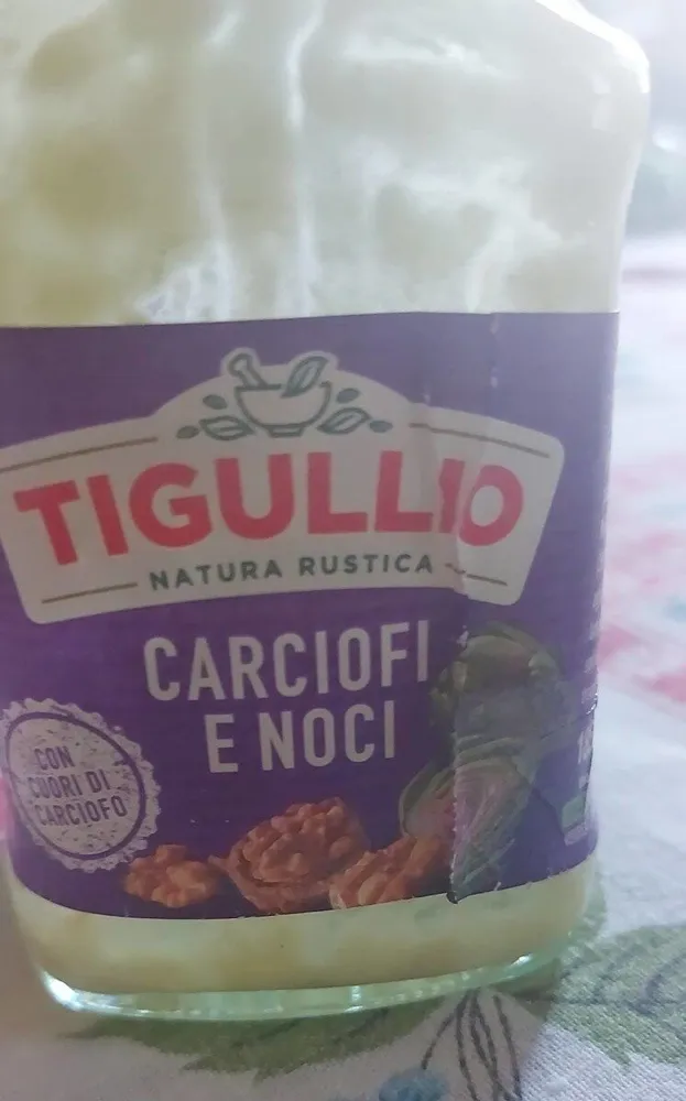 Pesto carciofi e noci