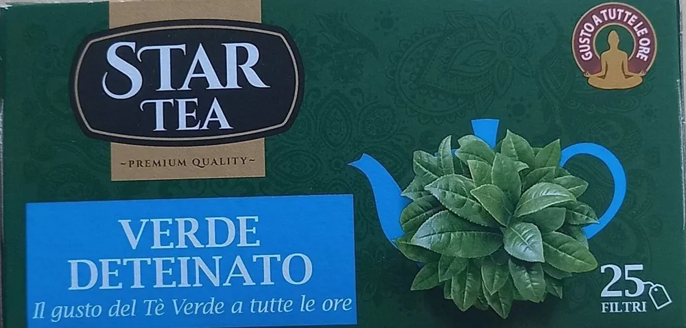 Star Tea Tè verde Deteinato