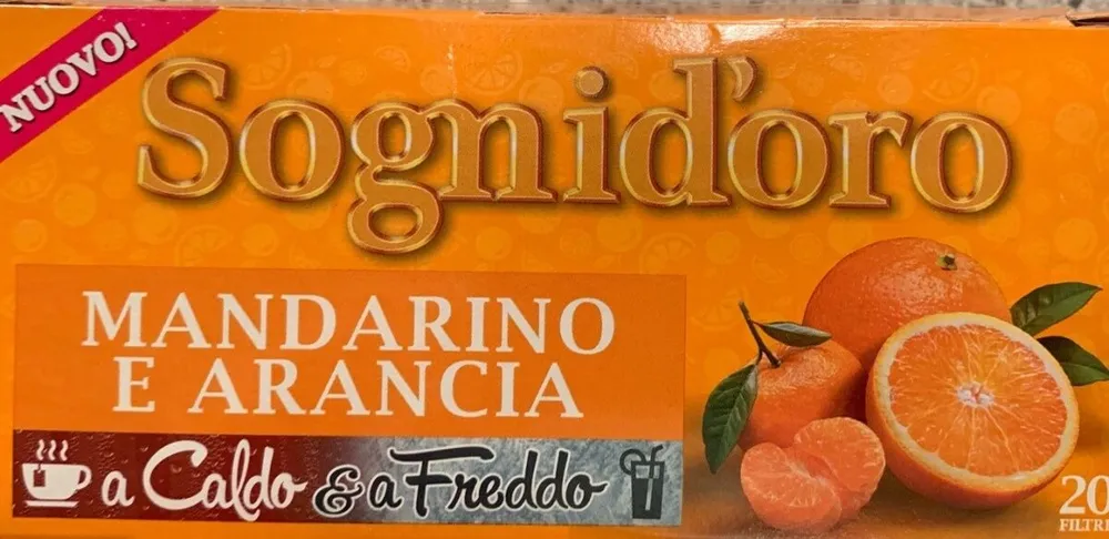 Mandarino e arancia