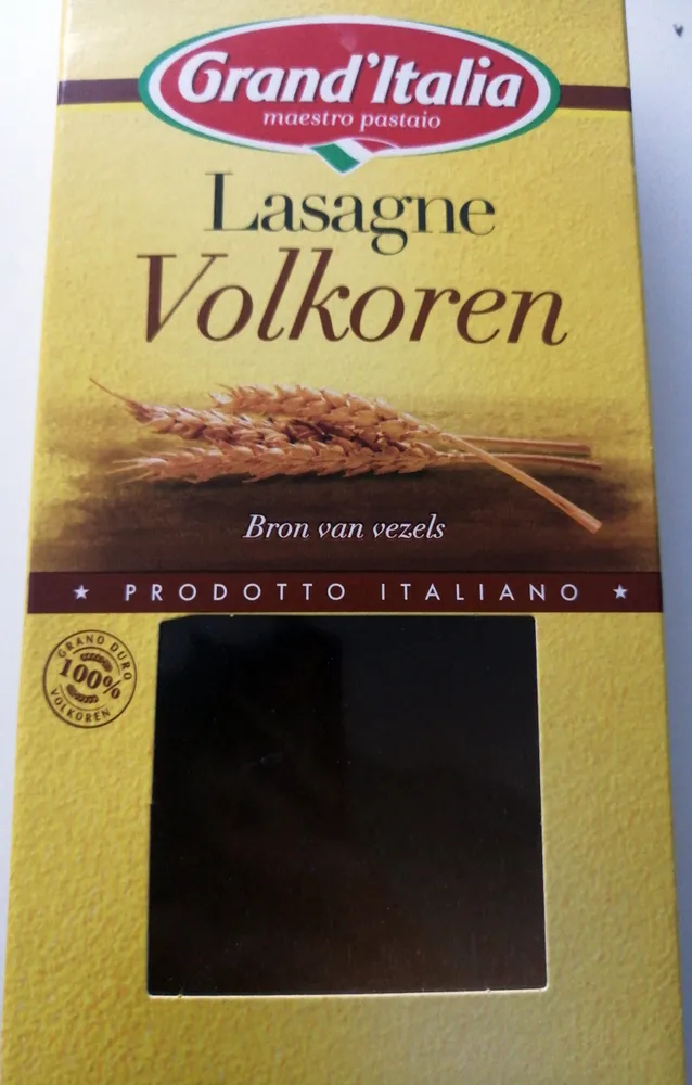 Lasagne volkoren
