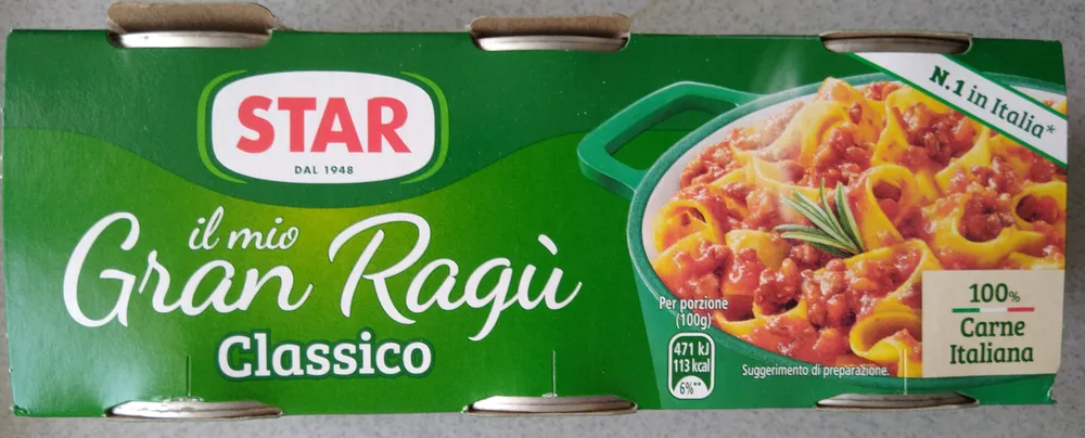 Il Mio Gran Ragù Classico
