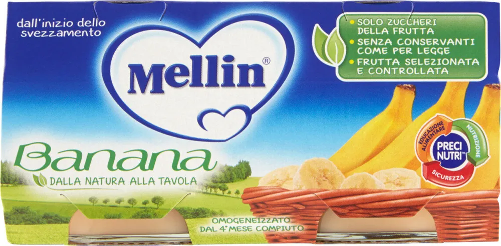 Banana omogeneizzato