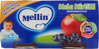 Mela mirtilli omogeneizzato