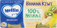Banana kiwi naturale omogeneizzato