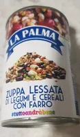 Zuppa Lessata legumi e cereali con farro