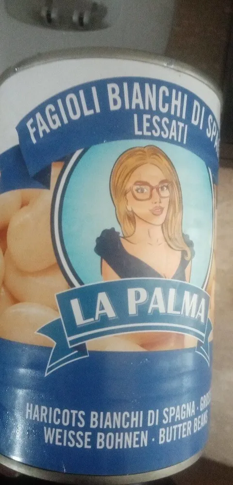 Fagioli bianchi di Spagna lessati