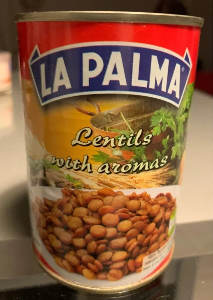 Lentils with aromas
