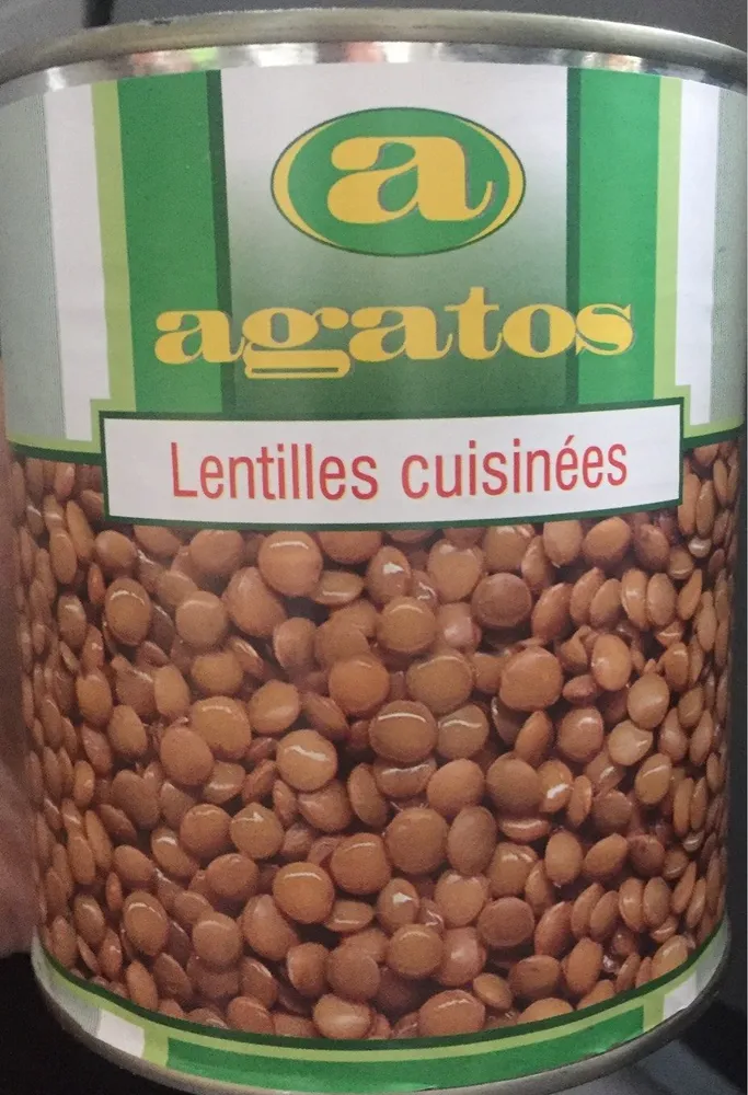 lentilles cuisinées